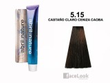 TINTE DE PELO ABRIL ET NATURE 5.15 CASTAÑO CLARO CENIZA CAOBA 60 ML.