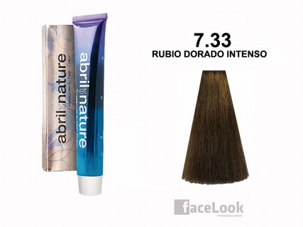 TINTE DE PELO ABRIL ET NATURE 7.33 RUBIO DORADO INTENSO 60 ML.