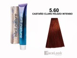 TINTE DE PELO ABRIL ET NATURE 5.60 CASTAÑO CLARO ROJIZO INTENSO 60 ML.