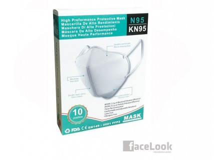 MASCARILLA FILTRO N95-KN95-FFP2 CAJA 10 UNIDADES