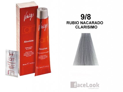 TINTE VITALITY'S ART ABSOLUTE 9/8 RUBIO NACARADO CLARISIMO 100 ML.
