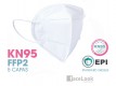 MASCARILLA PROTECTORA KN95-FFP2 EN BOLSA INDIVIDUAL 1 UNIDAD