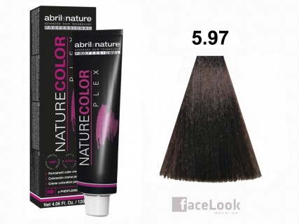 TINTE DE PELO ABRIL ET NATURE 5.97 NATURECOLOR PLEX 120 ML.
