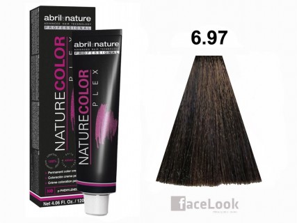 TINTE DE PELO ABRIL ET NATURE 6.97 NATURECOLOR PLEX 120 ML.
