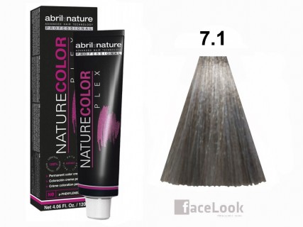 TINTE DE PELO ABRIL ET NATURE 7.1 NATURECOLOR PLEX 120 ML.