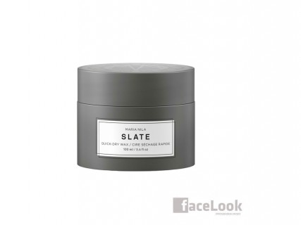 MARIA NILA SLATE QUICK DRY WAX CERA DE PEINADO FIJACION FUERTE 100 ML.