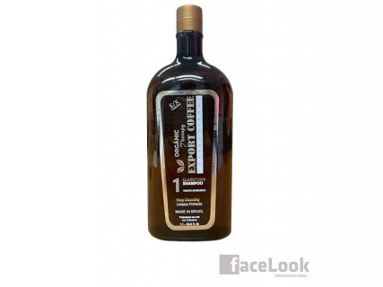 EXPORT COFFEE ORGANICS CHAMPU ANTIRESIDUOS ALISADO BRASILEÑO 1.000 ML.