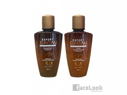 EXPORT CACAU PACK MANTENIMIENTO DEL ALISADO CHAMPU Y MASCARILLA 2X260 ML.