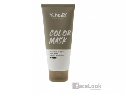 YUNSEY PROFESIONAL MASK COLOR WHITE MASCARILLA DE COLOR BLANCO 200 ML.
