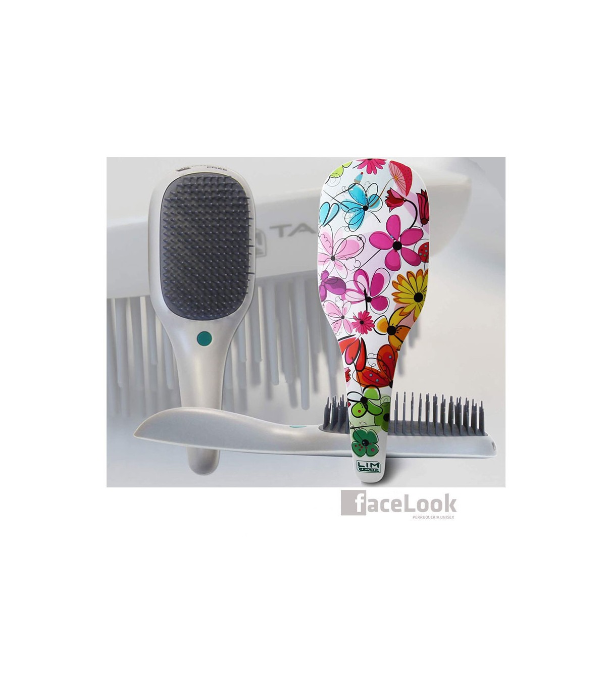 LIM HAIR WR PACK W 22 SECADOR WR 3.0 Y CEPILLO TANGLIM FREE FLORES
