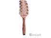 LIM HAIR CEPILLO TANGLIM FLEX VENT ROSE GOLD PUAS DE NYLON Y JABALI