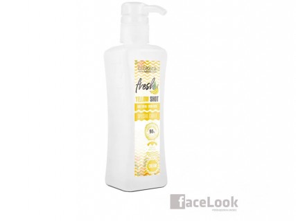 SALERM BIOKERA NATURA FRESH CURLY CREAM YELLOW SHOT 300 ML.