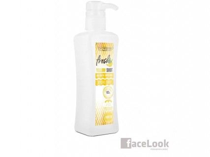 SALERM BIOKERA NATURA FRESH CURLY BOOSTER YELLOW SHOT 300 ML.