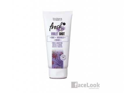 SALERM BIOKERA NATURA FRESH MASCARILLA VIOLET SHOT 200 ML.