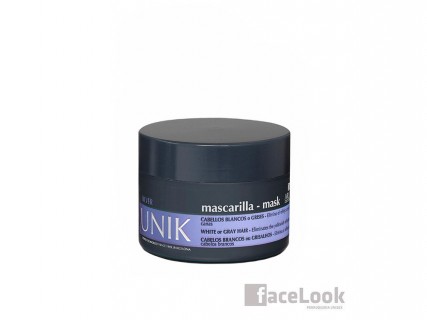 ARUAL UNIK MASCARILLA SILVER PARA CABELLOS BLANCOS O GRISES 250 ML.