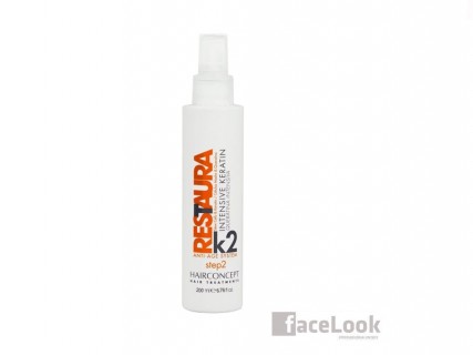 HAIR CONCEPT RESTAURA K2 LOCION INTENSIVA DE QUERATINA 200 ML.