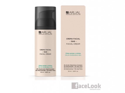 ARUAL CREMA FACIAL 1949 PIELES GRASAS Y MIXTAS 50 ML.