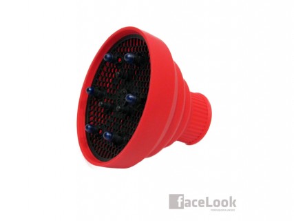 BIFULL DIFUSOR PLEGABLE UNIVERSAL DE SILICONA ROJO