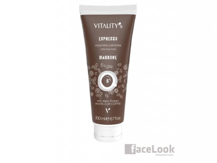 MASCARILLA PARA EL PELO ESPRESSO VITALITY'S MARRON 200 ML.