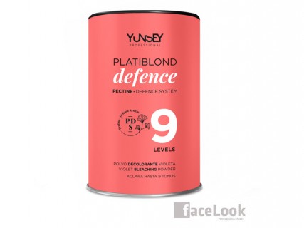 YUNSEY DECOLORACION PLATIBLOND DEFENCE 500 GRAMOS