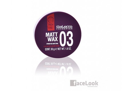 SALERM CERA PARA PEINAR MATT WAX PRO LINE 50 ML.